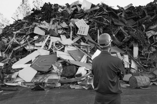 Residents of Regents Park disposing of old furniture responsibly